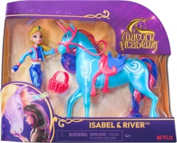 Figurine Unicorn Academy Poupée Isabel et Licorne River