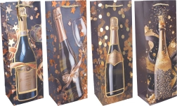 Sac cadeau pour bouteille M 35 × 12 × 9 cm Celorok - 1 pièce