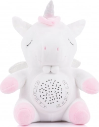 Chipolino licorne en peluche avec projecteur et musique
