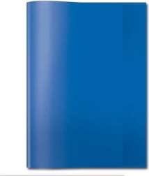 Couverture bleue transparente pour cahier A5