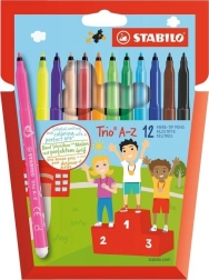 Stabilo Trio A-Z 12 feutres