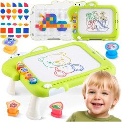 Tablette de dessin magnétique Ricokids avec table et mosaïque rk-823 - 1 pièce