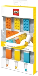 Surligneurs Lego – assortiment de couleurs, 3 pcs