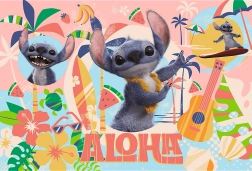 Puzzle 100 – STITCH ET AMIS EN ACTION de DISNEY Trefl