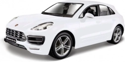 Porsche Macan modèle de voiture Bburago 1:24 de couleur blanche