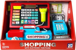 Caisse enregistreuse pour enfants avec terminal de paiement et calculatrice - 1 pièce