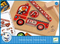 Voitures à marteler en bois Djeco