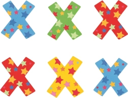 Lettre en bois Étoile X de Bigjigs Toys