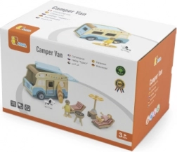 Viga camping-car de plage en bois