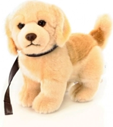 Chiot en peluche Golden Retriever 28 cm