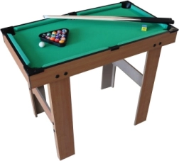 Table de billard pour enfants en bois avec accessoires