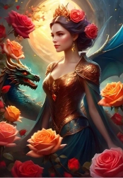 Puzzle Puissance du Dragon 1000 pièces