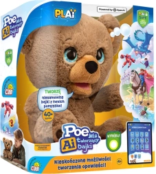 Ourson en peluche interactif POE AI de Cobi