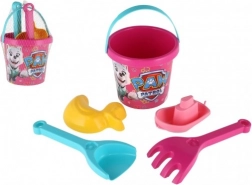 Set de sable PAW Patrol, 5 pièces, rose