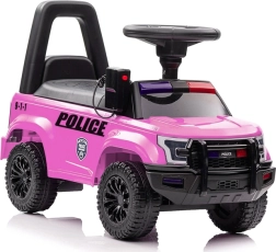 Jouet d'équitation avec mégaphone rose