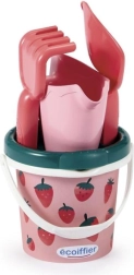 Seau avec motif Fraise et arrosoir
