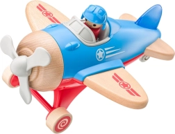 Grande avion jouet avec pilote, lumineux et avec des effets sonores