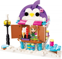 Qman Cherry restauration rapide jeu de construction