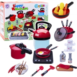 Set de cuisine pour enfants avec accessoires, 36 pcs