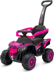 Draisienne électrique pour enfants avec tige de guidage rose BABY MIX Ruggy