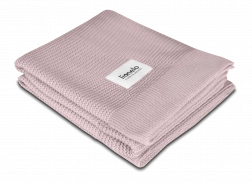 Couverture en bambou pour bébé LIONELO – Rose