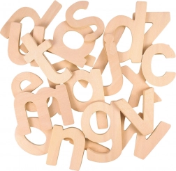 Alphabet en bois lettres minuscules