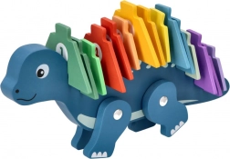 Puzzle dinosaure en bois avec chiffres