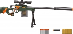 Fusil pour enfants AWM avec cartouches et fléchettes en mousse 76 cm