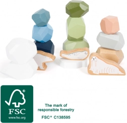 Pierres d’équilibre en bois Arctic