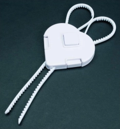 Verrou de sécurité flexible pour portes d’armoires pour enfants