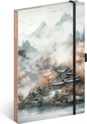 Carnet ligné Notique Japon 13 × 21 cm