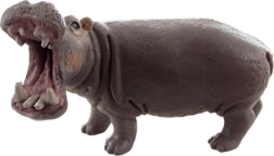 Figurine d’hippopotame en plastique