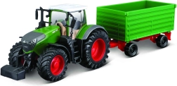 tracteur avec remorque Fendt 1050 Bburago Farm 10 cm