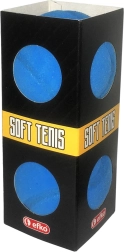 EFKO balles en mousse pour soft tennis bleues 6,5 cm - 2 pièces