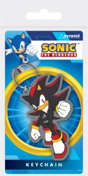 Porte-clés en caoutchouc SONIC Shadow