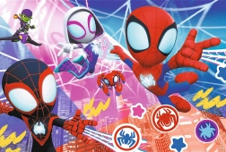 Puzzle Spidey : aventures héroïques 60 pièces