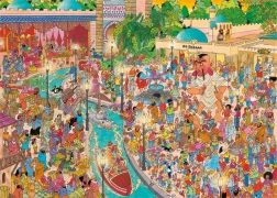 Puzzle JUMBO Jan van Haasteren Efteling Fata Morgana 1000 pièces