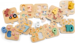 Puzzle Apprendre les chiffres Ferme