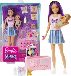 Barbie Skipper Babysitter – berceau et bébé set de jeu