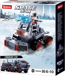 Sluban Space War véhicule des forces de maintien de l’ordre