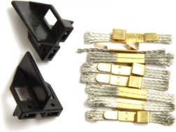 Balais de contact et guides pour voitures SCX Evolution