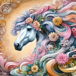 Puzzle Cheval de Rêve 1000 pièces Cherry Pazzi