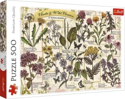 Puzzle 500 pièces Livre des herbes