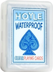 Cartes à jouer résistantes à l'eau Hoyle Clear