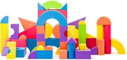 Blocs en mousse souples pour enfants 54 pcs