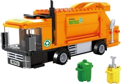Jeu de construction compatible bloxo éboueurs 209 pcs