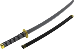 Épée samouraï avec fourreau