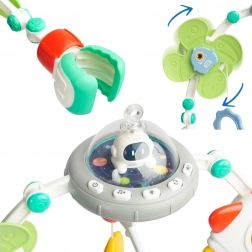 Arche suspendue interactive WOOPIE BABY avec berceuses et lumières