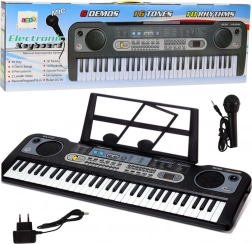 Clavier électronique avec microphone pour enfants