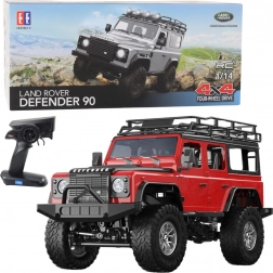voiture tout-terrain RC LAND ROVER DEFENDER 90 1:14 rouge